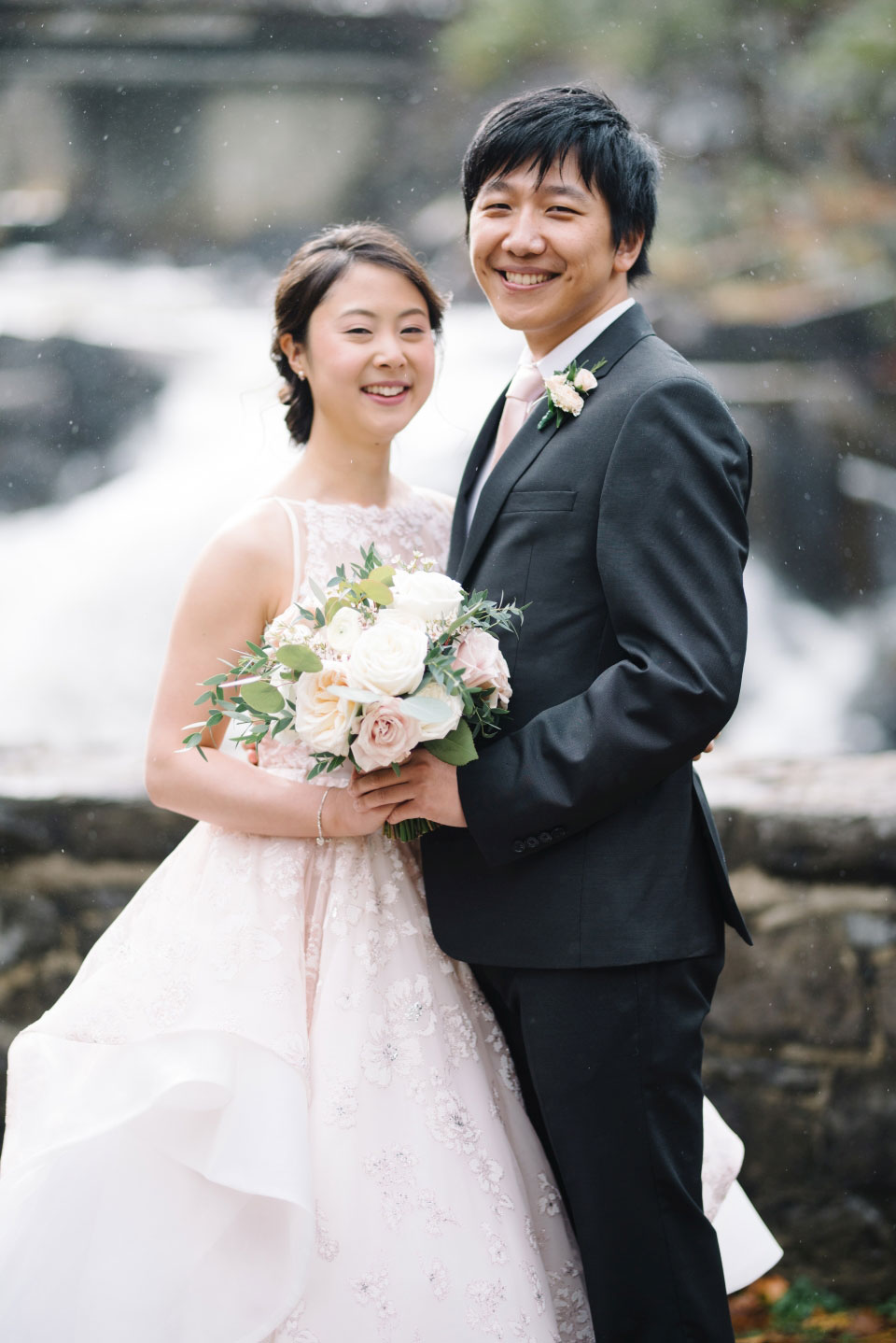 Bride and Groom Le Belvedere Winter Outdoors | Anne Marie Bouchard Photography