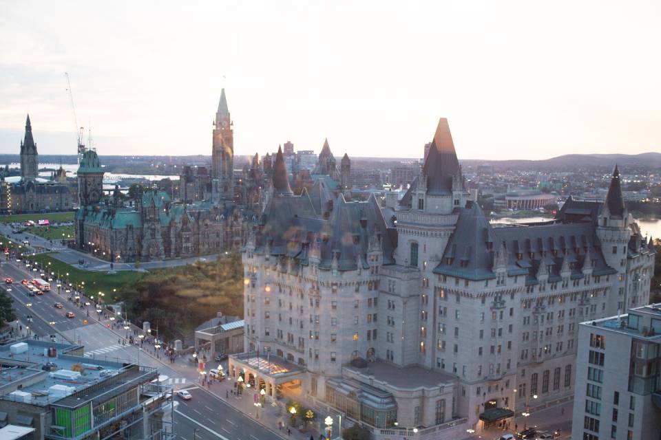 Ottawa Westin TwentyTwo - View of the City Skyline | Erica Irwin Weddings and Events