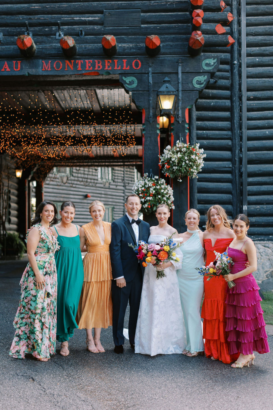 Colourful Summer Wedding | Fairmont Le Chateau Montebello | Erica Irwin Weddings and Events | Scott H Wilson Photography