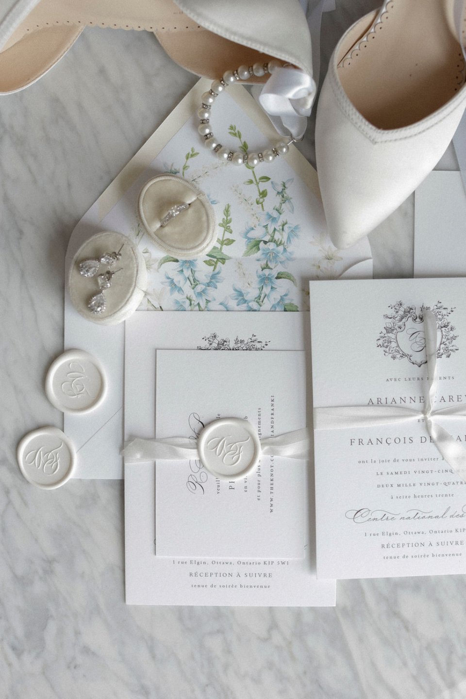 Wedding Stationary example by Empress. GR Studios Photographer