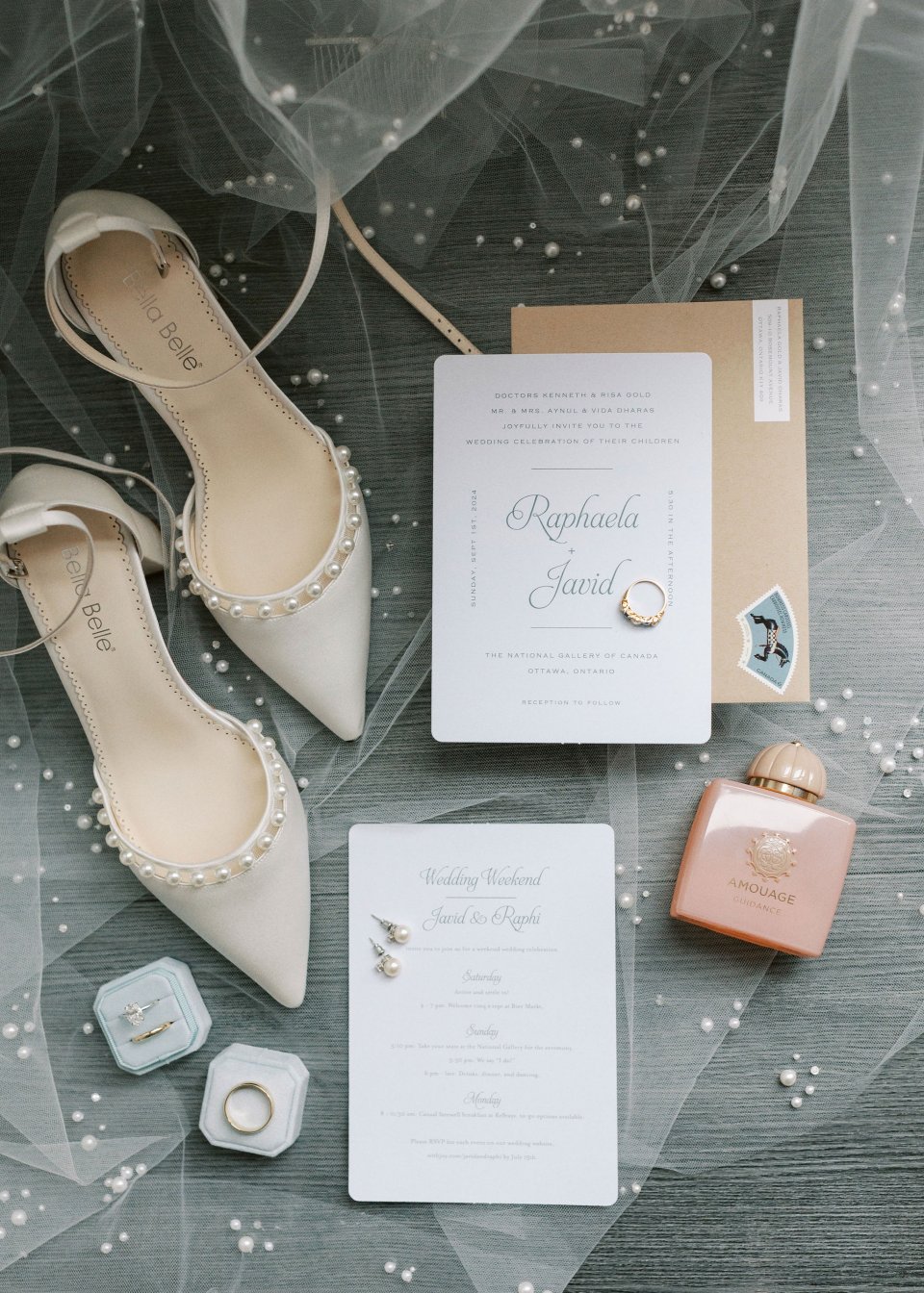 Wedding Stationary example by Minted. Scott H Wilson Photography