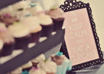 Keep calm and eat a cupcake sign | Sala San Marco | Renaissance Studios