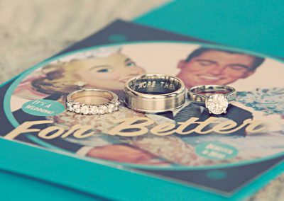 Styled wedding rings | Sala San Marco | Renaissance Studios