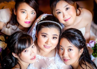 Beautiful Asian bride and bridesmaids | Stonefields Heritage Farm | Themotions Photography