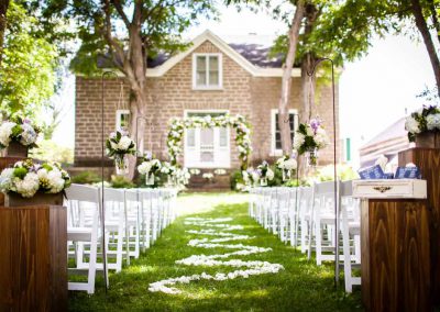 Stone farmhouse ceremony | Stonefields Heritage Farm | Themotions Photography