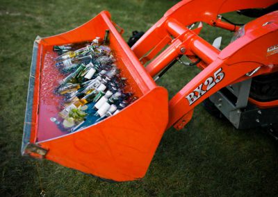 Tractor bar with ice beers | Private Residence Wedding | Union Eleven Photographers