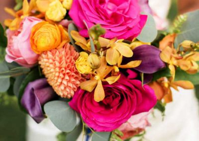 Pink yellow orange purple green flowers bouquet | Ottawa Hunt and Golf Club | Union Eleven Photographers